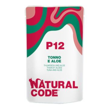 Natural Code Tonno E Aloe Umido Gatto Busta 70 G