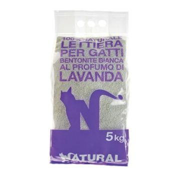 Natural code lettiera bentonite agglomerante lavanda 5 l lettiera sacchetto 5 l