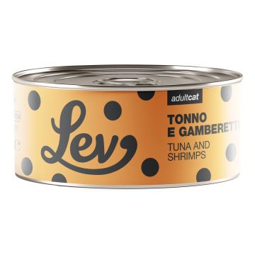Lev tonno gamberetti lattina 140 g