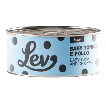 Lev baby tonno-pollo lattina 140 g