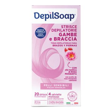 Depilsoap strisce corpo delicate 20 pezzi