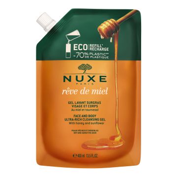 Nuxe reve de miel gel lavant ecorec 400 ml