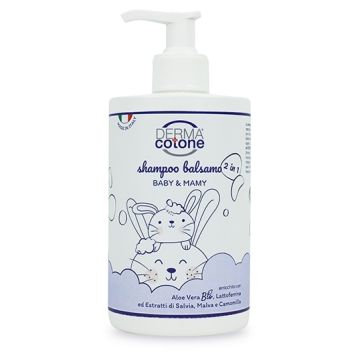 Dermacotone shampoo balsamo 2 in 1 baby & mamy 500 ml