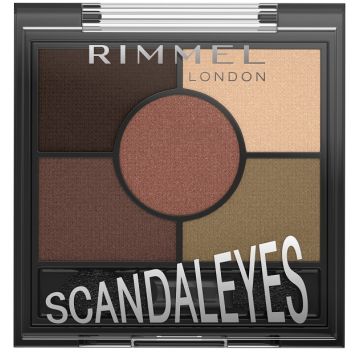 RIMMEL - Scandaleyes 5 Pan - Palette Ombretti N.02 Brixton Brown