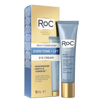Roc multi correxion even tone + lift eye cream 15 ml