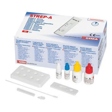 Test strep a per la rilevazione dello streptococco 20 pezzi