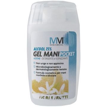 Munus medical gel igienizzante mani fiori&frutti 100 ml