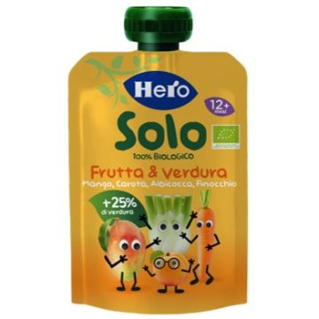 Hero solo omogeneizzato mango albicocca finocchio 100 g