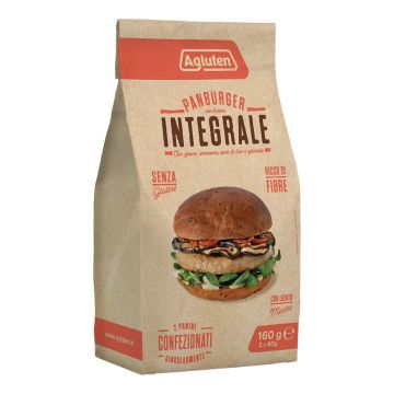 Agluten panburger farina integrale 160 g