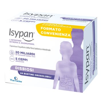 Isypan disbiosi 24 bustine orosolubili