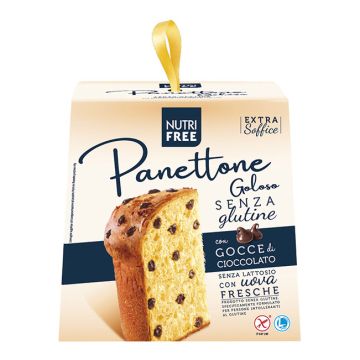 Nutrifree panettone goloso gocce di cioccolato 600 g