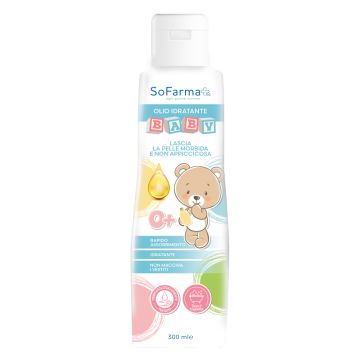 Olio corpo/bagno bambini 300 ml sofarmapiu'
