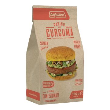 Agluten panino curcuma 160 g