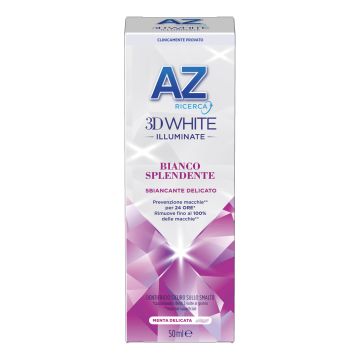 Az 3d white dentifricio illuminante bianco splendente 50 ml
