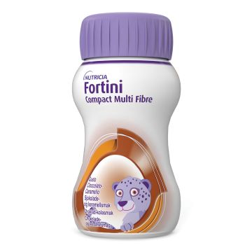 Fortini compact multi fibre cioccolato caramello 4 bottiglie da 125 ml
