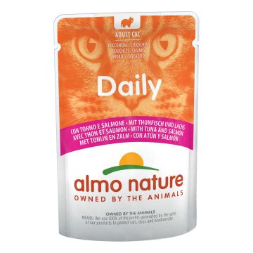 Daily cat multipack tonno/salmone/merluzzo/gamberetti