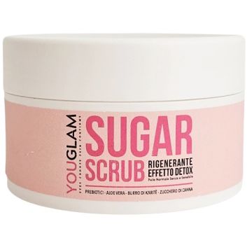 Youglam sugar scrub rigenerante effetto detox 200 ml