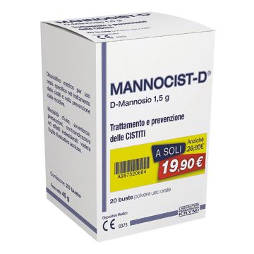 Mannocist-d 20 buste promo taglio prezzo