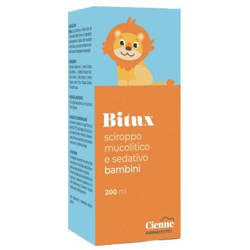 Bitux sciroppo mucolitico e sedativo bambini 200 ml