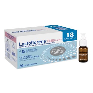 Lactoflorene bimbi plus 18 flaconi