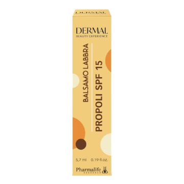 Dermal balsamo labbra propoli spf 15 5,7 ml