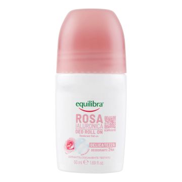 EQUILIBRA - Rosa Ialuronica - Deodorante Roll-On 50 Ml