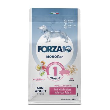 Forza 10 Diet Cane Adult Mini Maiale & Patate 1,5 Kg