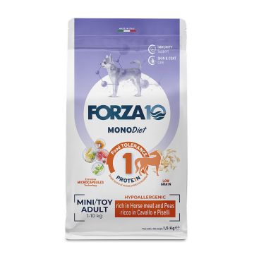 Forza 10 mini e toy diet cavallo piselli 1,5 kg Forza 10 mini e toy diet cavallo piselli 1,5 kg