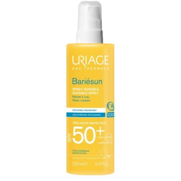 Uriage Bariésun Spray Invisibile SPF 50+ Protezione Corpo 200 ml