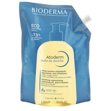 Bioderma Atoderm Olio Detergente Ricarica 1 L