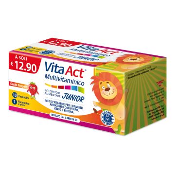 Vita act multivitaminico junior 10 fiale da 10 ml