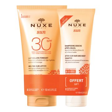 Nuxe sun latte spf30 150 ml + shampoo doccia 100 ml