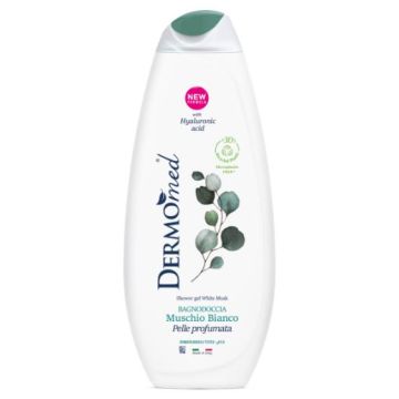 Dermomed - Muschio Bianco - bagnodoccia pelle profumata 650 Ml