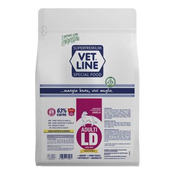 Vetline Cane Adulto Ld Mini Monoproteico Agnello 800 Gr