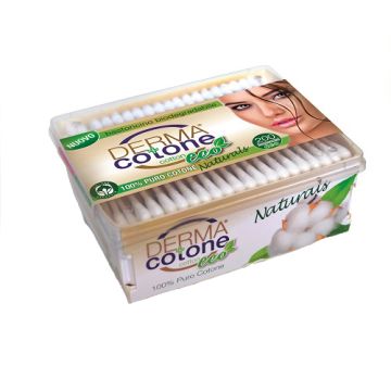 Dermacotone cotton fioc eco naturals 300 pezzi