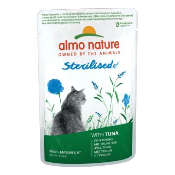Almo holistic sterilised gatto tonno 70 g