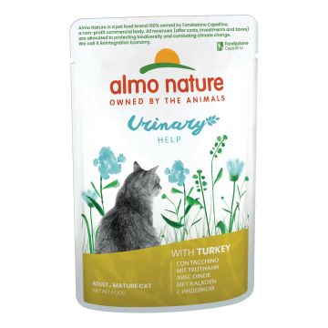 Almo holistic sterilised gatto urinary help tacchino 70 g