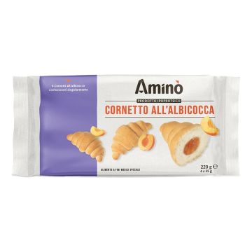 Amino cornetto albicocca 4 pezzi da 55 g
