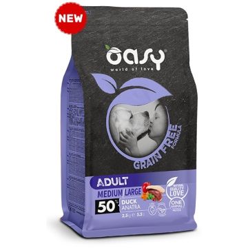 Oasy Cane Grain Free Adulto Medium&Large Anatra 2,5 Kg