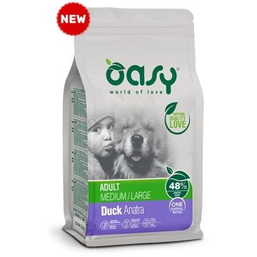 Oasy Cane Oap Adulto Medium&Large Anatra 2,5 Kg