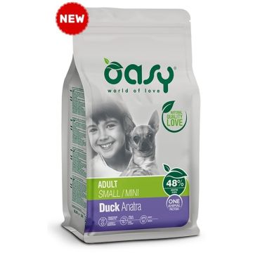 Oasy Cane Oap Adulto Small&Mini Anatra 2,5 Kg
