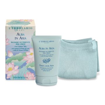 Alba in asia balsamo nutriente per i piedi con calzini tabi 100 ml