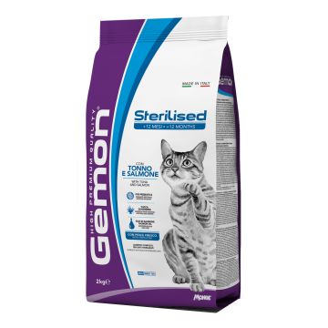 Gemon sterilized complete tonno salmone 2 kg Gemon sterilized complete tonno salmone 2 kg