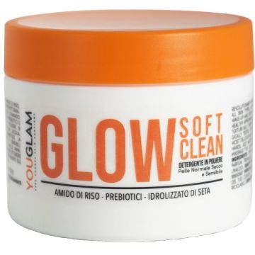 Youglam glow soft clean detergente in polvere 35 g