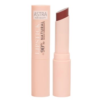 ASTRA - Pure Beauty Lipstick - Rossetto Cremoso Semi Mat N.01 Mahogany