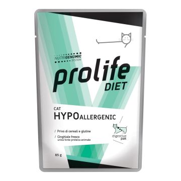 Prolife Gatto Diet Hypoallergenic Busta 85 Gr