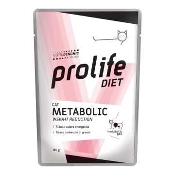 Prolife Gatto Diet Metabolic Busta 85 Gr