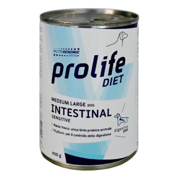Prolife Cane Diet Intestinal Sensitive Medium/Large Lattina 400 Gr