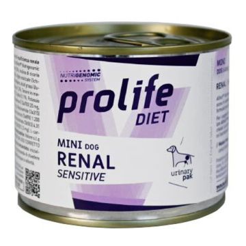 Prolife Cane Diet Renal Sensitive Mini Lattina 200 Gr