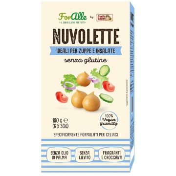 Foralle nuvolette classiche 6 bustine da 30 g